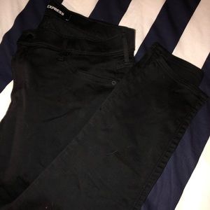 Express Black Jean Leggings